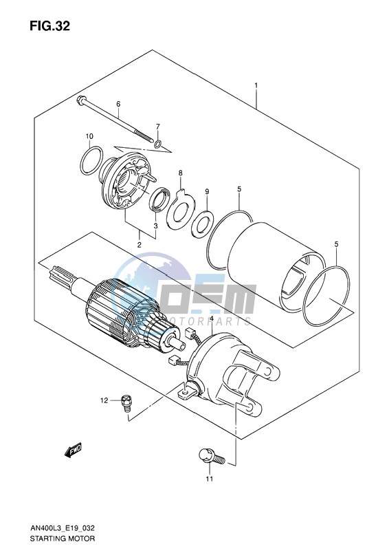 STARTING MOTOR