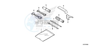 SH125ADD SH125i UK - (E) drawing TOOL