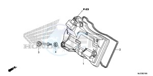 NC750JF Vultus - NC750J Europe Direct - (ED) drawing CYLINDER HEAD COVER