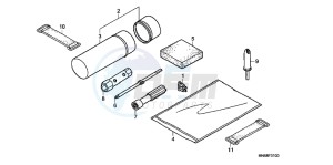 TRX250XC drawing TOOLS