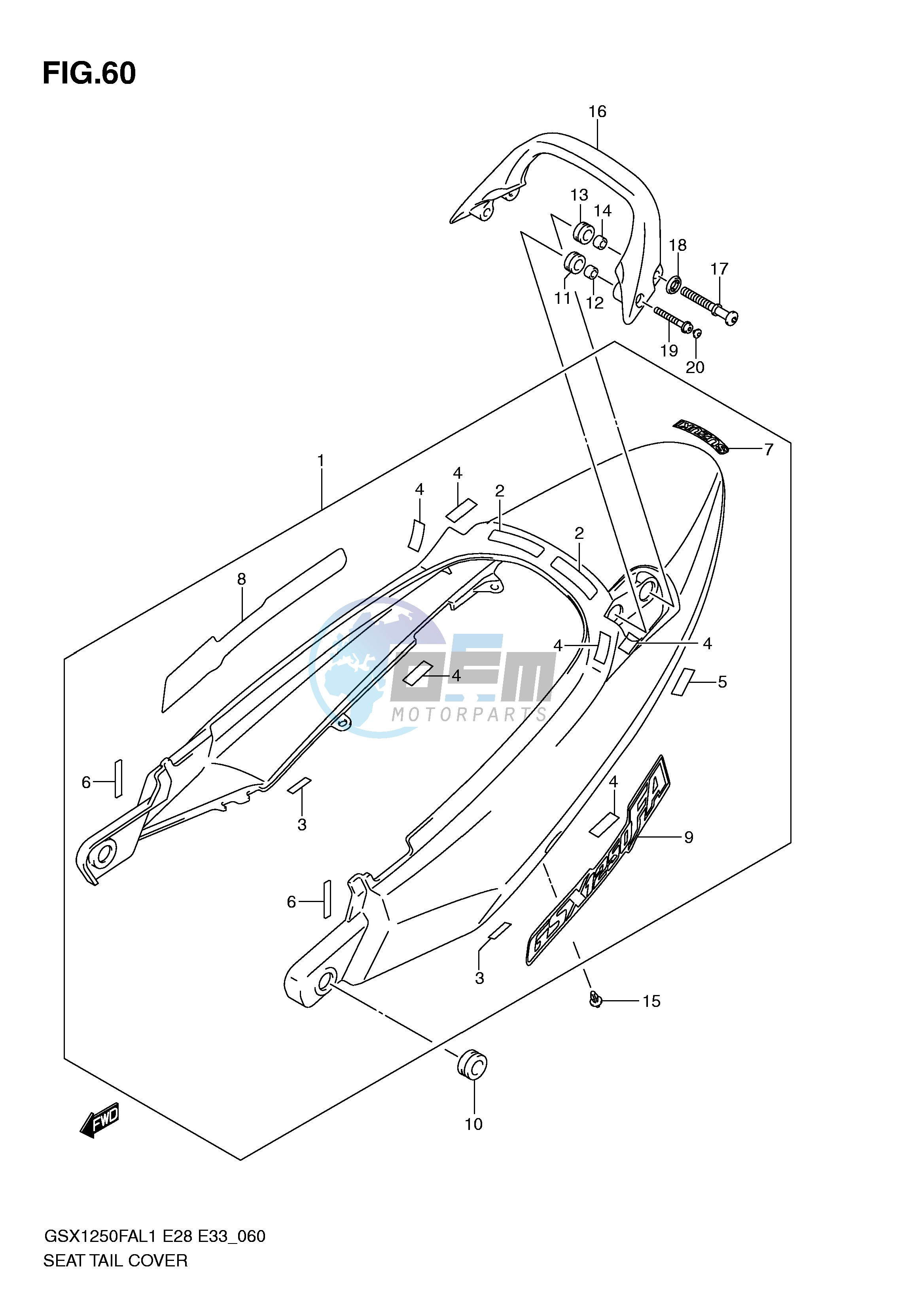 SEAT TAIL COVER