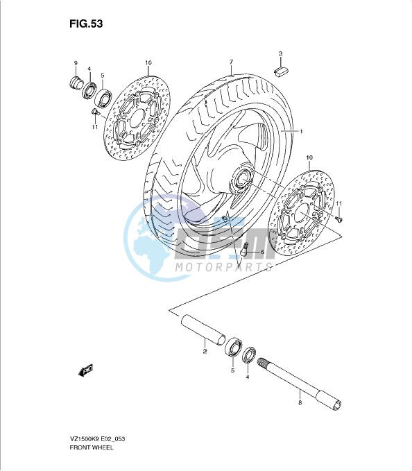 FRONT WHEEL