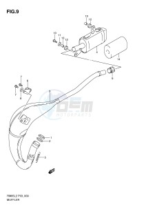 RM85 (P03) drawing MUFFLER