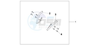 VT750CA drawing GRAB RAIL