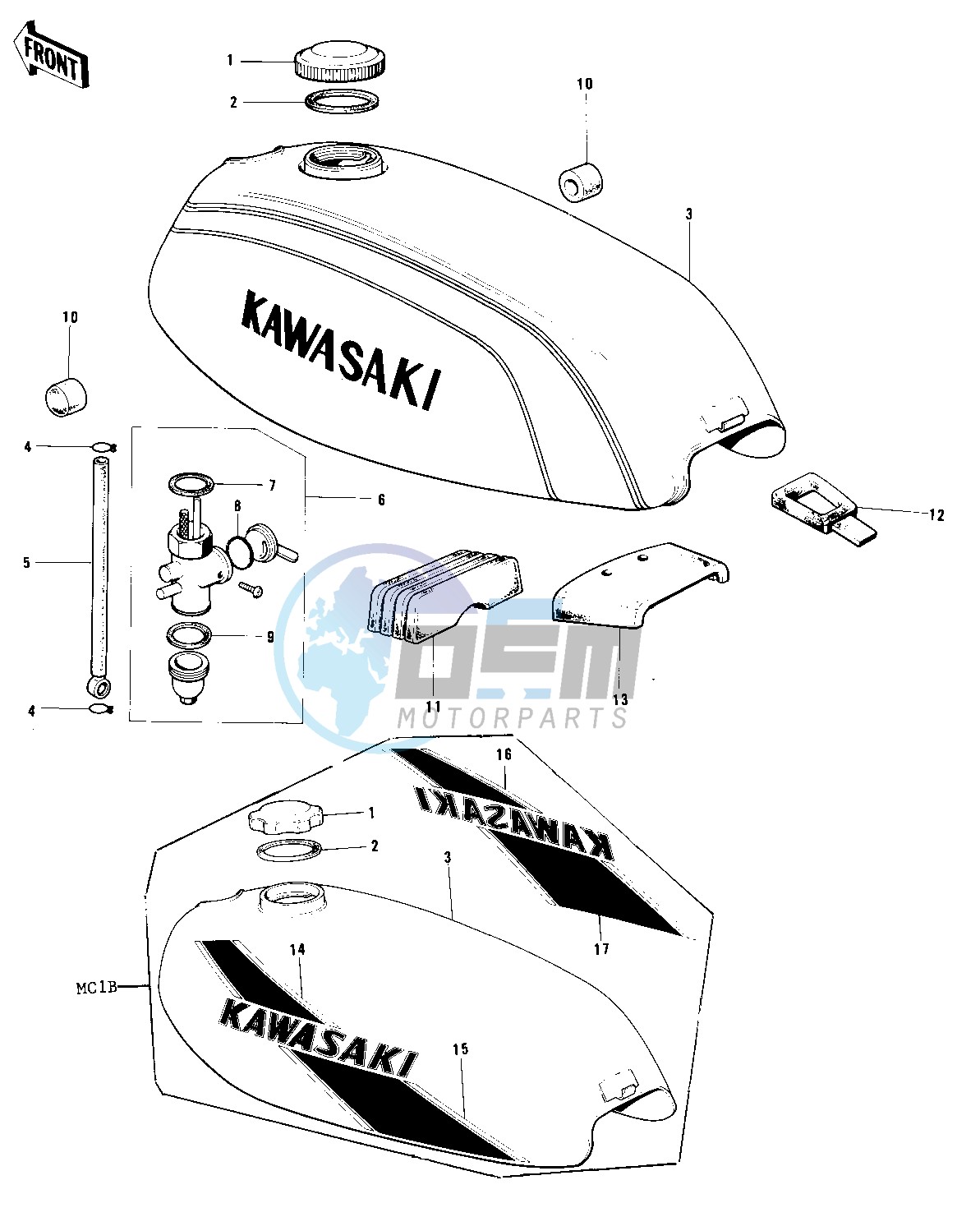 FUEL TANK -- 73-75 MC1_MC1-A_MC1-B- -