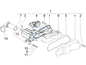 S 50 2T (25 Kmh) B-NL drawing Air filter