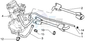 Hexagon 180 GTX drawing Cooling piping