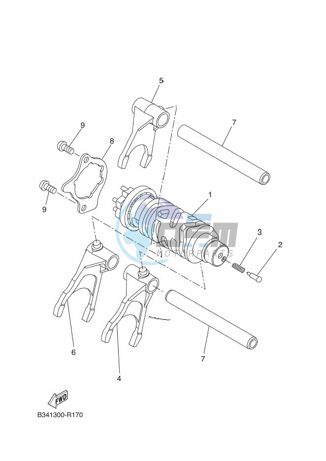 SHIFT CAM & FORK