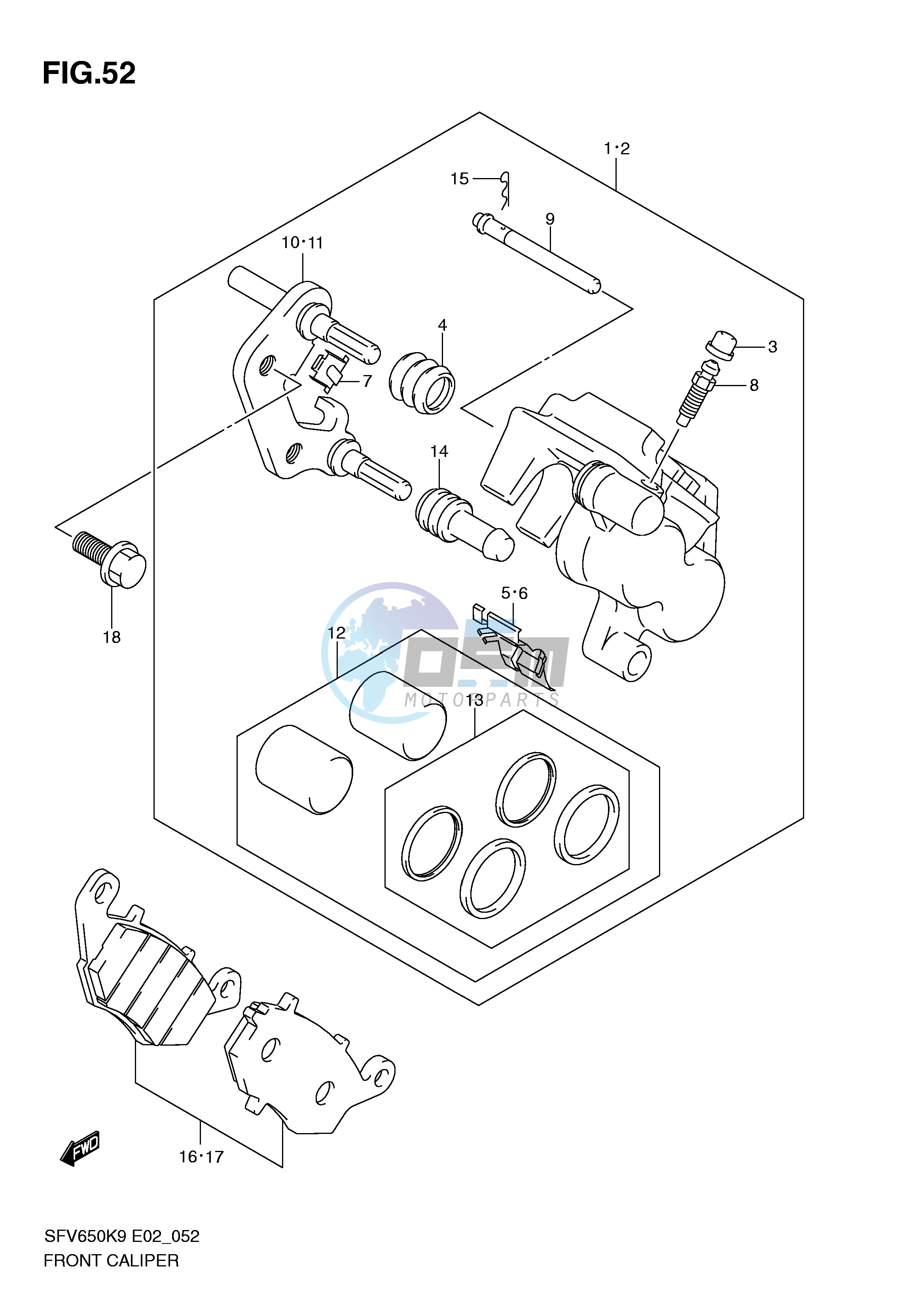 FRONT CALIPER