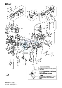 AN650 (E2) Burgman drawing WIRING HARNESS (AN650AK6 AK7 AK8 E2 E19 E51)