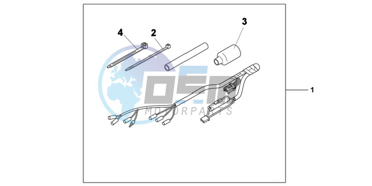 HEATED GRIP ATT KIT