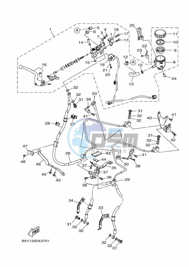 FRONT MASTER CYLINDER