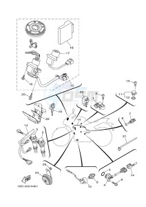 MT07A MT-07 ABS 700 (1XB5 1XB7) drawing ELECTRICAL 2