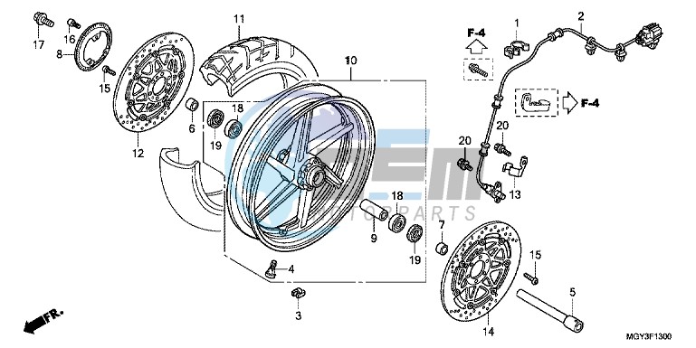 FRONT WHEEL