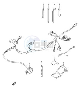 DR-Z400 (E3-E28) drawing WIRING HARNESS (DR-Z400Y K1 K2 K3 K4)