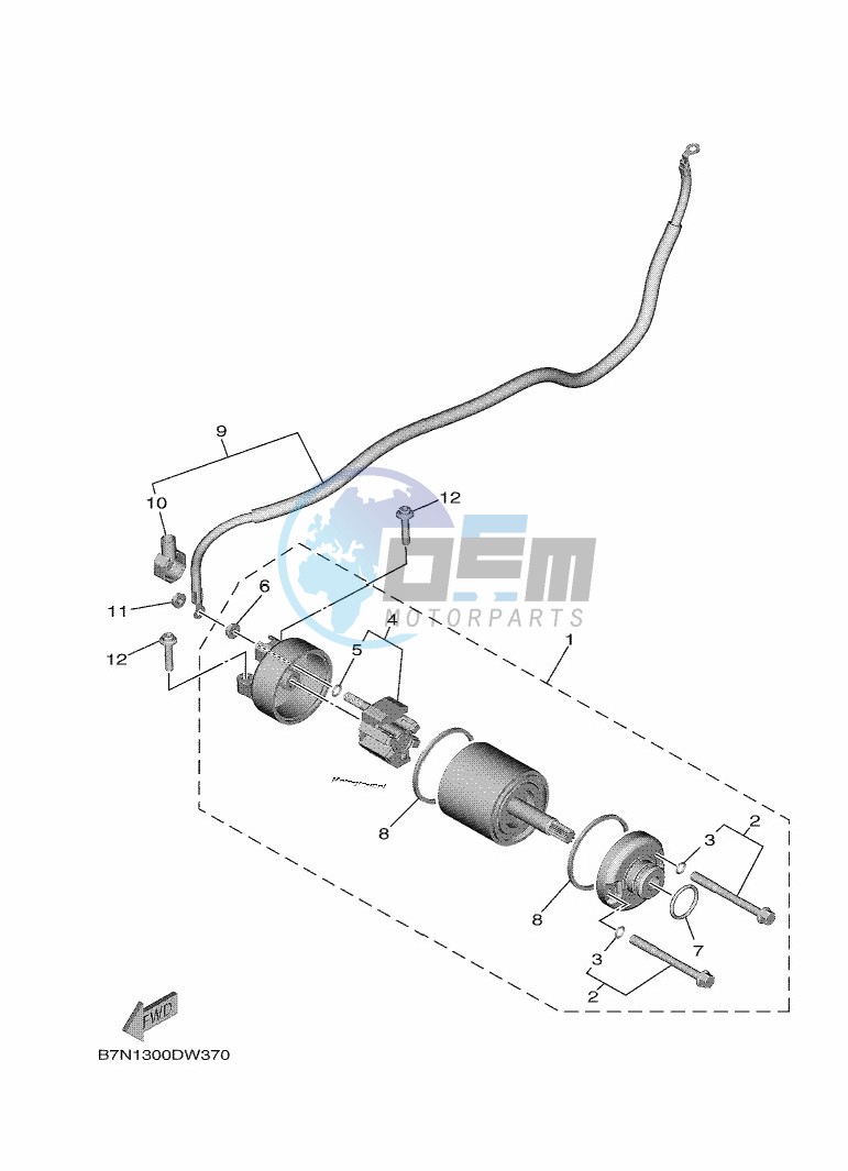 STARTING MOTOR