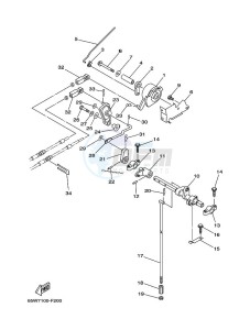 F25AEL drawing THROTTLE-CONTROL