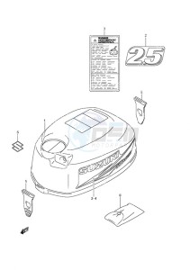 DF 2.5 drawing Engine Cover