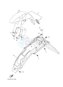 YBR125ED (51D3) drawing FENDER