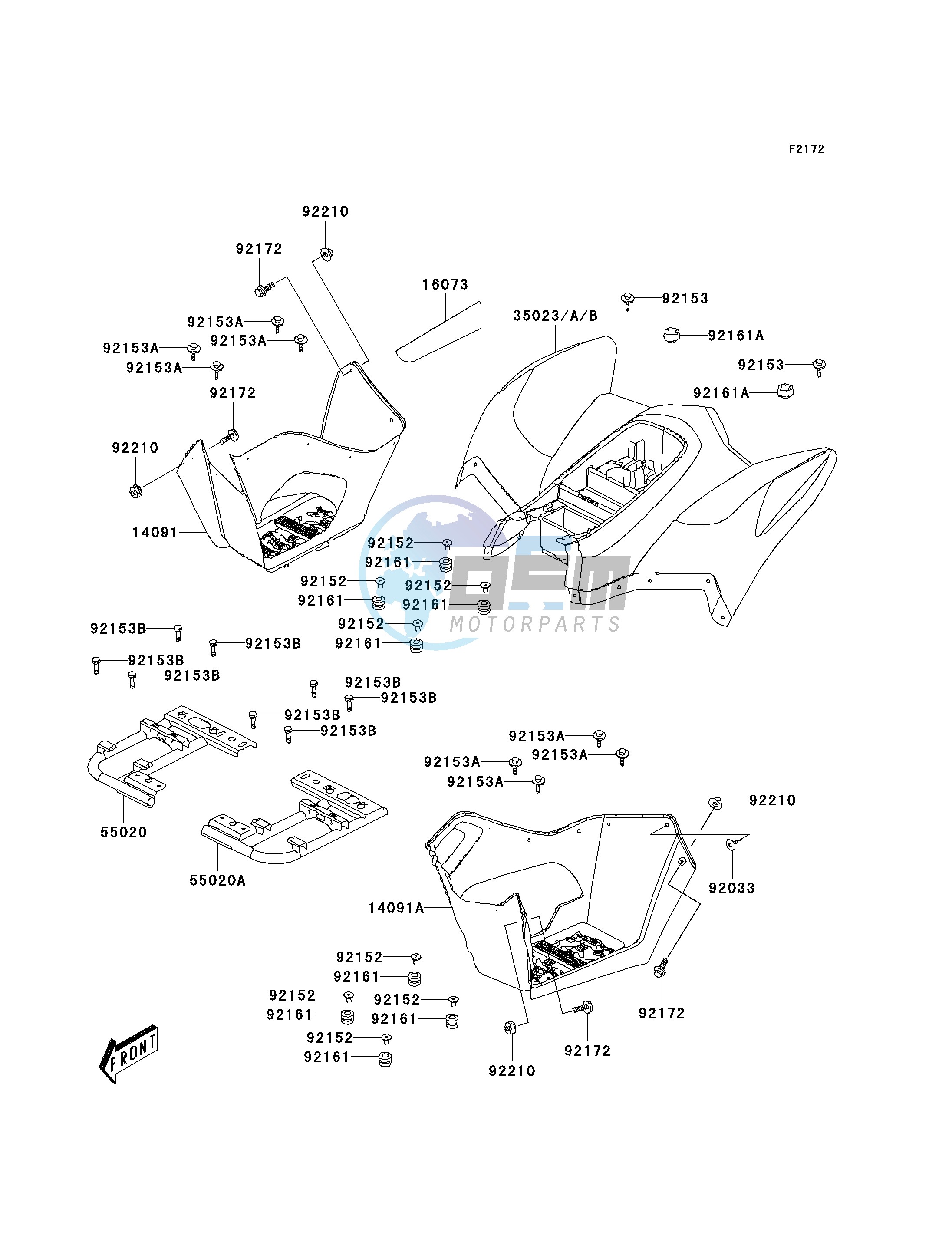 REAR FENDER-- S- -