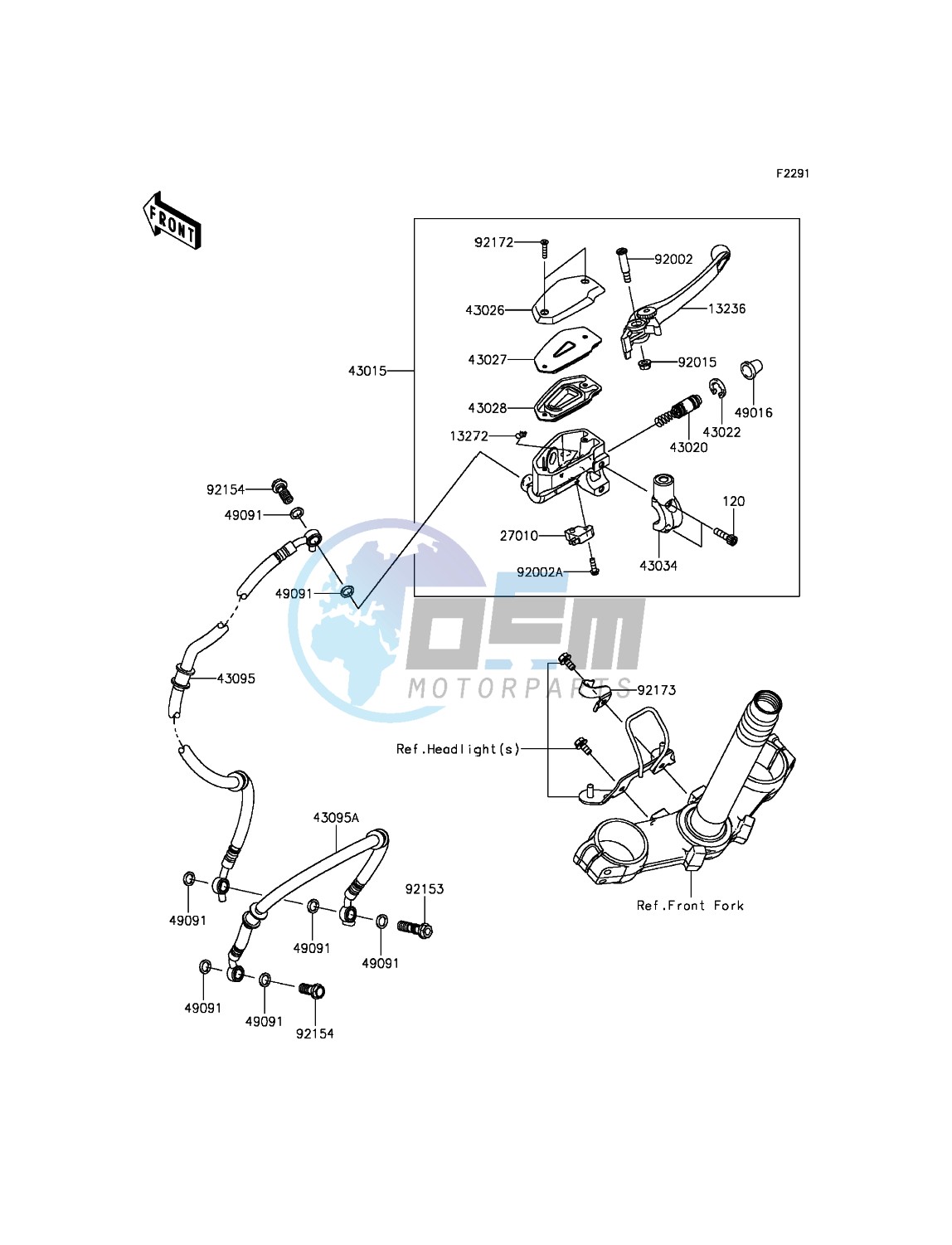 Front Master Cylinder