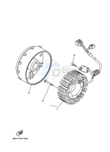 YFM700FWAD GRIZZLY 700 EPS (BDEE) drawing GENERATOR