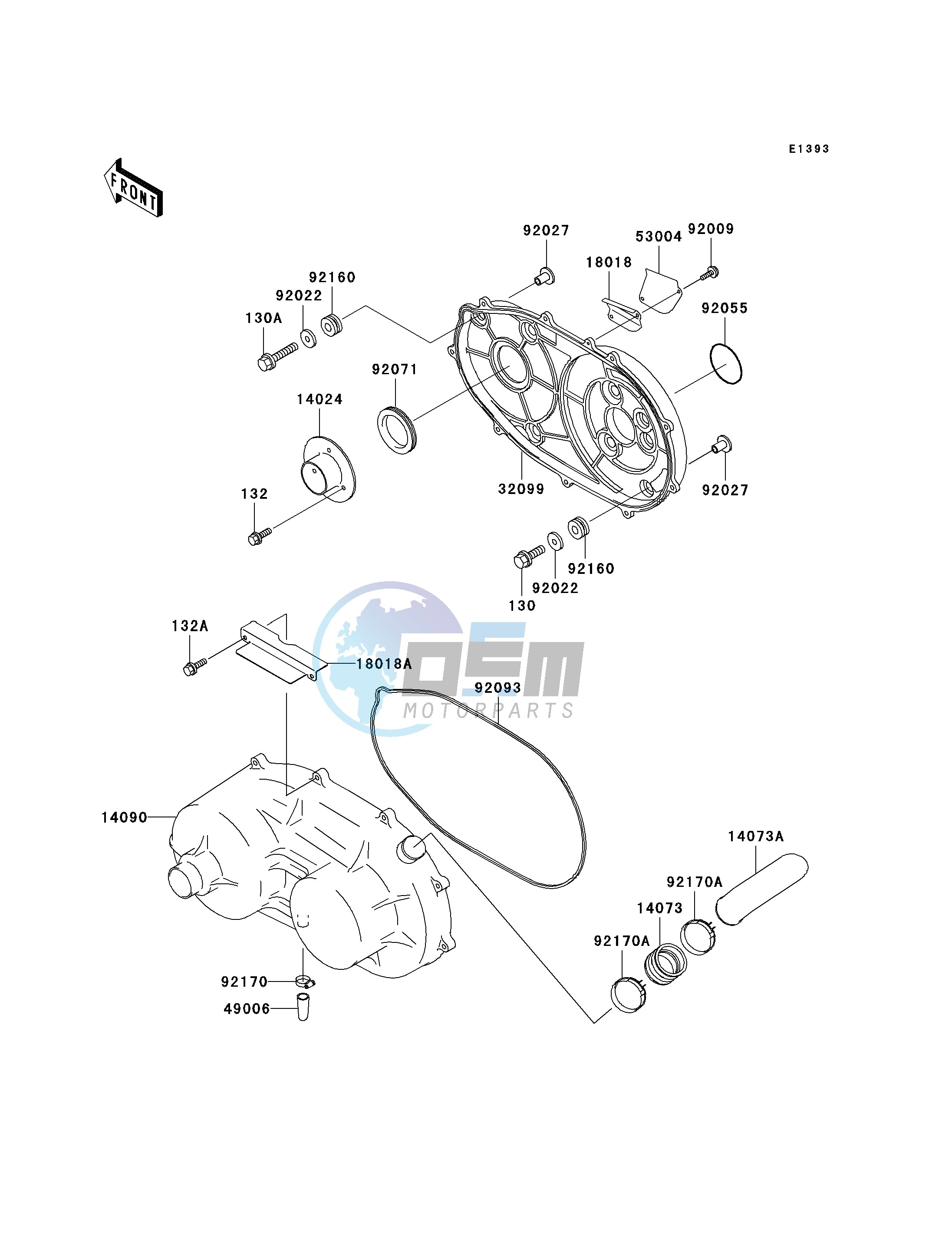 CONVERTER COVER_DRIVE BELT