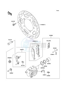 VN900_CUSTOM VN900C8F GB XX (EU ME A(FRICA) drawing Front Brake