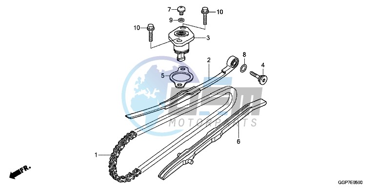 CAM CHAIN/TENSIONER