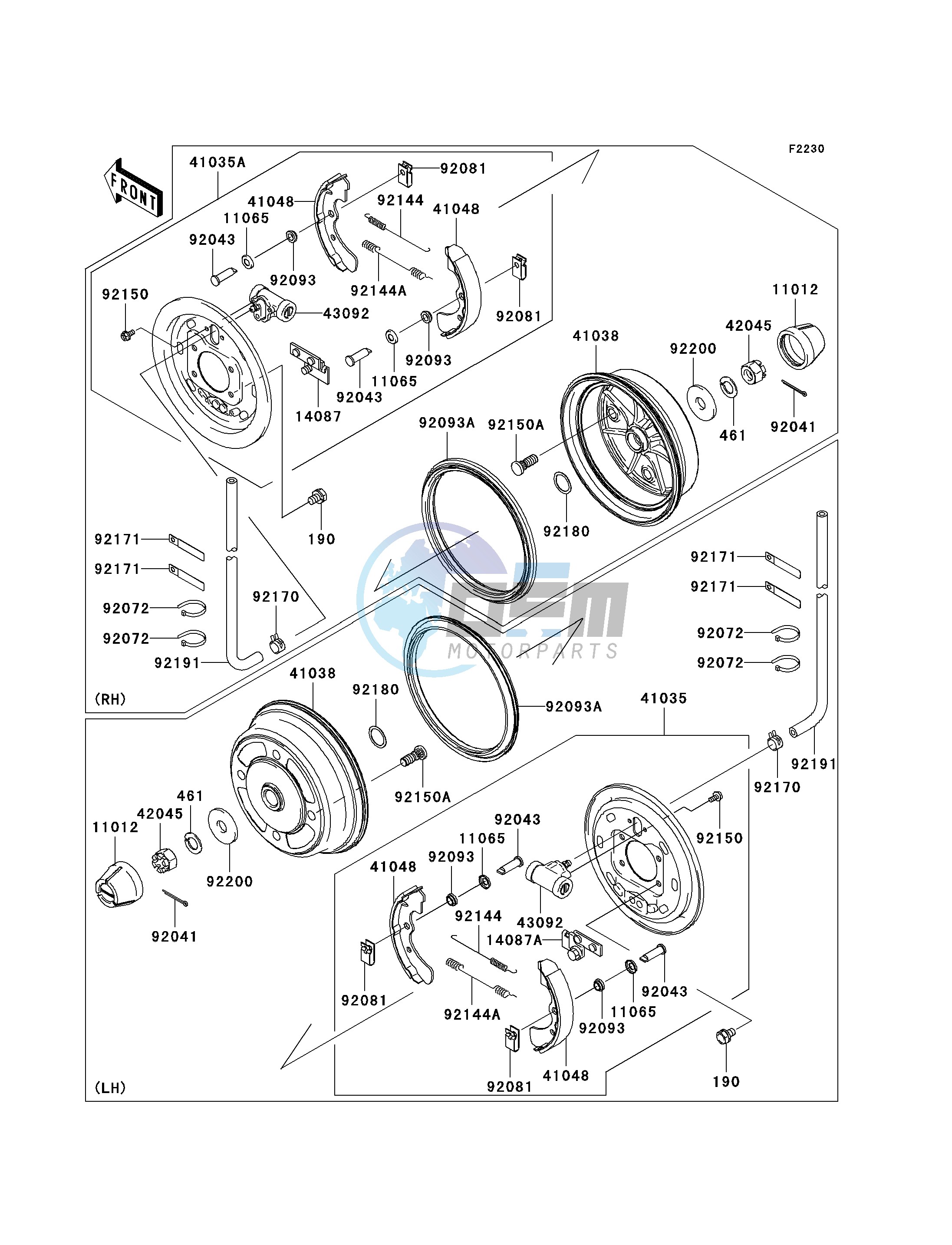 FRONT HUBS_BRAKES