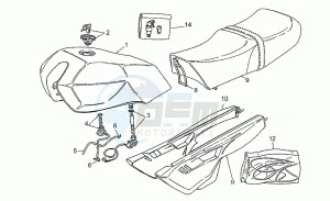 SP 750 drawing Body