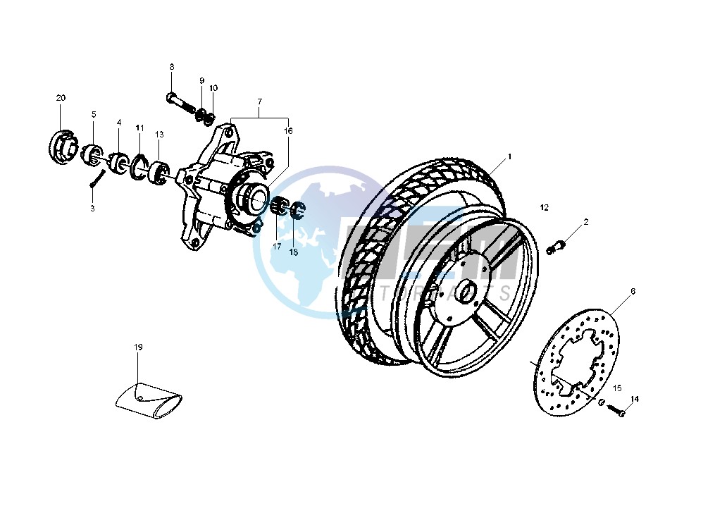 Front wheel