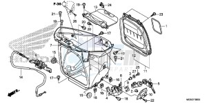 NC700SDD NC700S Dual Cluth ABS 2ED drawing LUGGAGE BOX