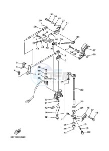 Z150P drawing THROTTLE-CONTROL