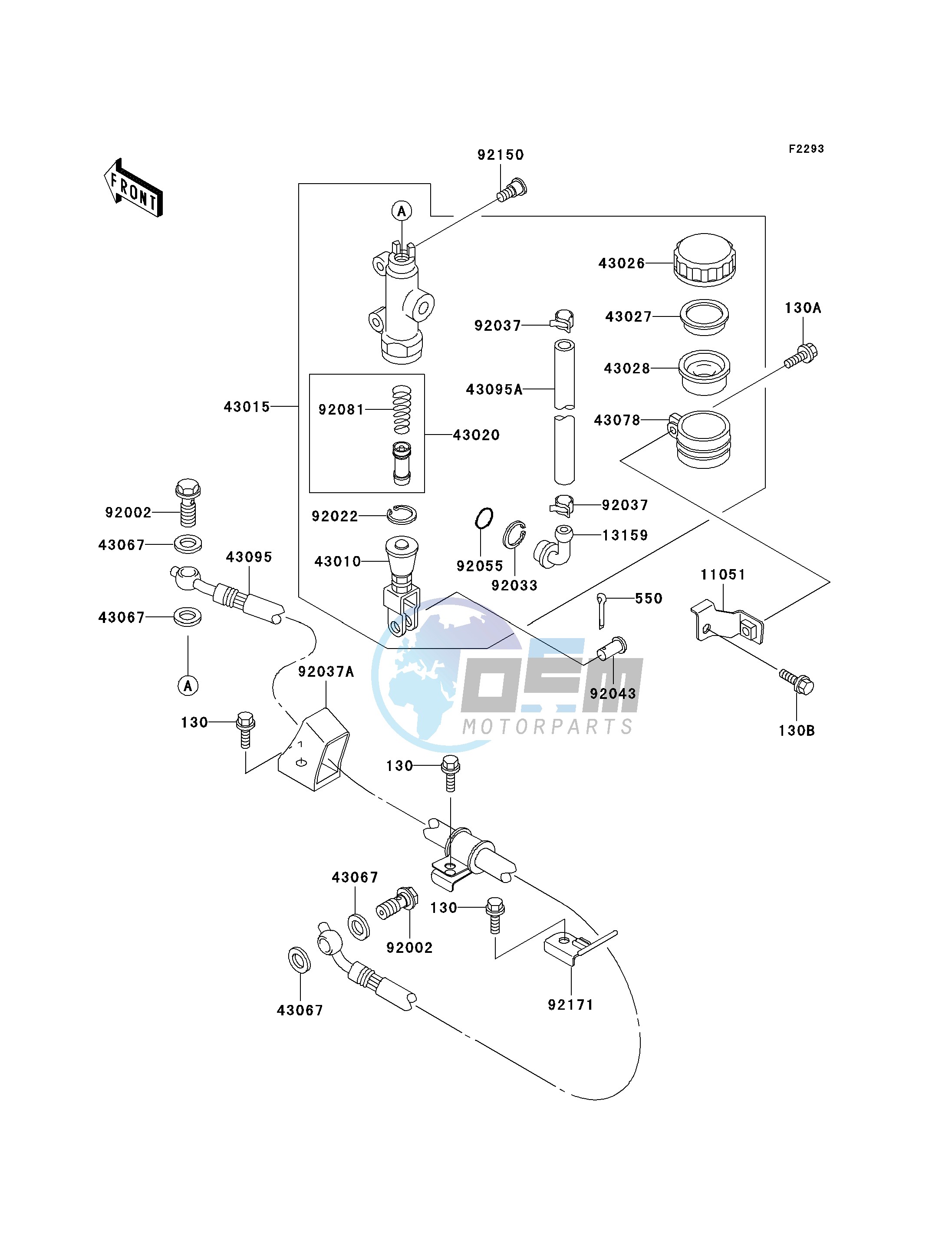 REAR MASTER CYLINDER