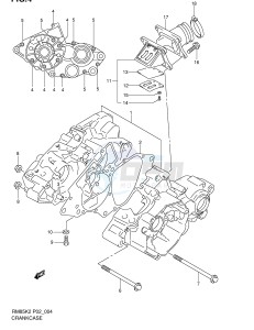 RM85 (P2) drawing CRANKCASE