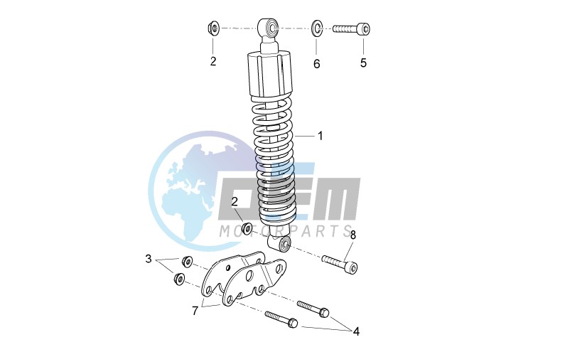 Rear Shock absorber