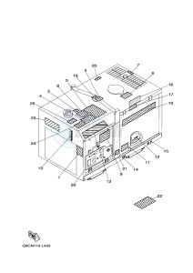 EDL7000SE/SDE EDL7000SED DIESEL 800 (Q9CN) drawing LABELS