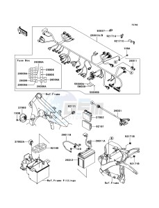 VN900_CLASSIC VN900B8F GB XX (EU ME A(FRICA) drawing Chassis Electrical Equipment