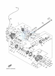 YXE850EN YXE85WPAM (BANF) drawing FRONT DIFFERENTIAL