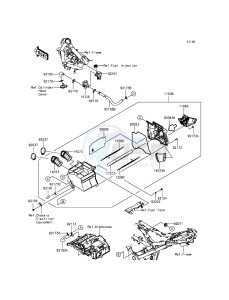 NINJA 300 ABS EX300BGF XX (EU ME A(FRICA) drawing Air Cleaner