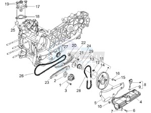 LX 150 4T ie E3 Vietnam drawing Oil pump