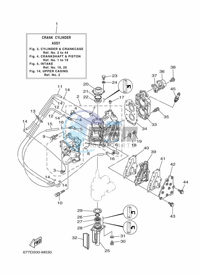 CYLINDER--CRANKCASE