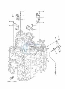 F225FETX drawing CYLINDER-AND-CRANKCASE-3