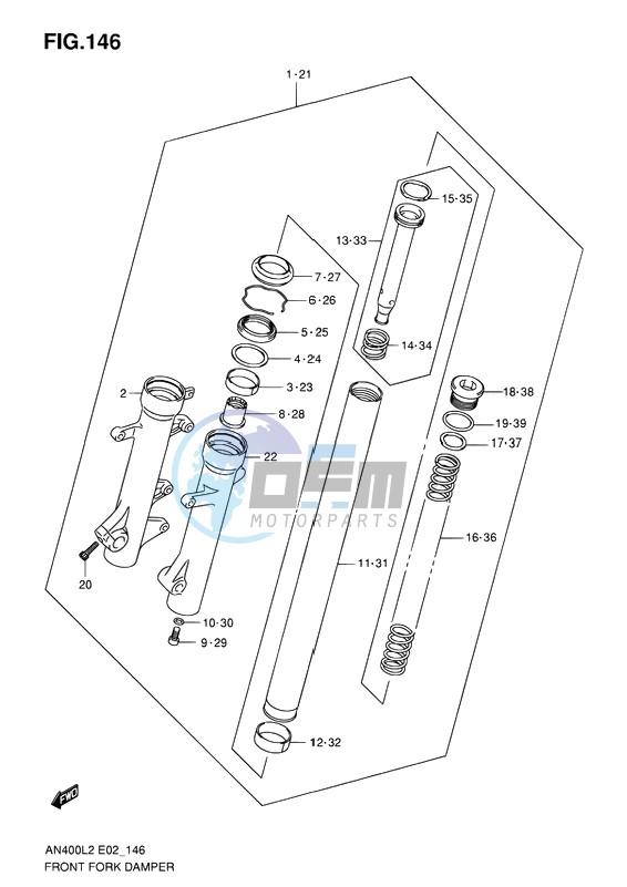 FRONT FORK DAMPER