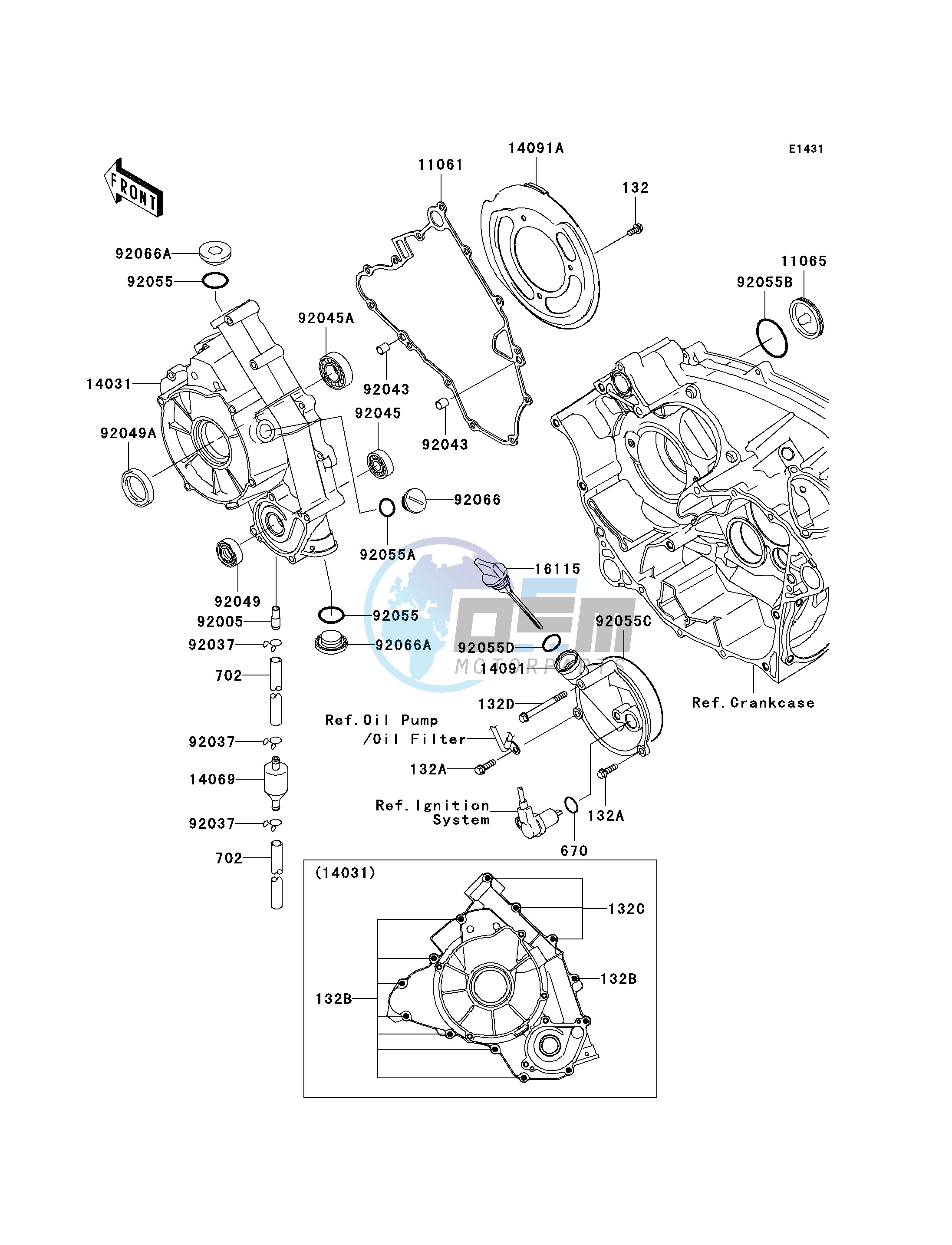 ENGINE COVER-- S- -