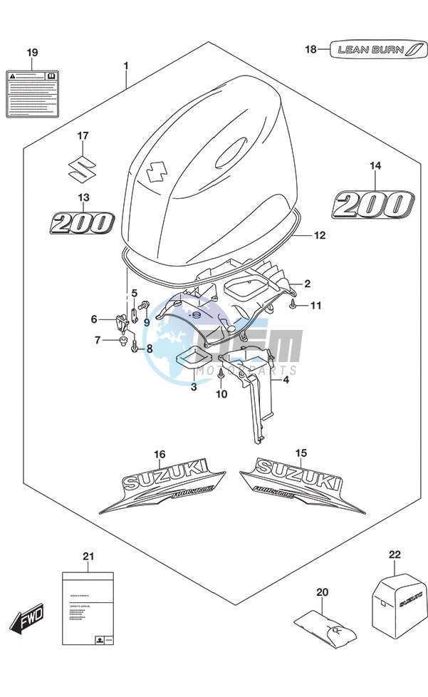 Engine Cover (Black)