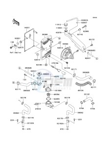 EN 500 C [VULCAN 500 LTD] (C6F-C9F) C8F drawing RADIATOR