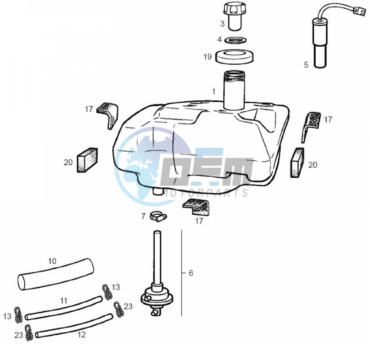 Fuel tank (Positions)