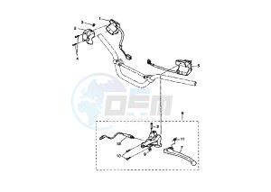 BW'S NAKED 50 drawing HANDLE SWITCH – LEVER